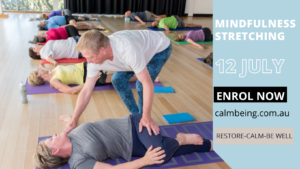 Stretching and meditation Canberra classes