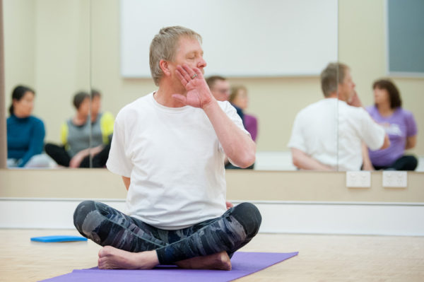 Super gently neck rotations in these stretching classes